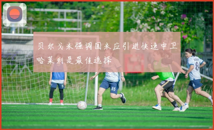 贝尔戈米强调国米应引进快速中卫哈莱利是最佳选择